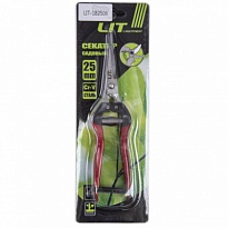 Секатор LIT 25*6см ручки металлические красные