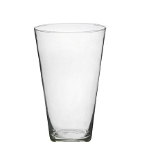 Ваза из стекла Коническая средняя-2 d15*9*h24см 2,23л