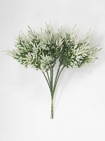 Зелень букет искусственный туи h20см бело-зеленый