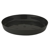 Поддон Lamela Магнолия d23,5см черный
