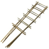 Решетка для вьюнов h105см бамбук