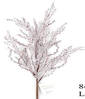 Ветка искусственная еловая заснеженная h52см 