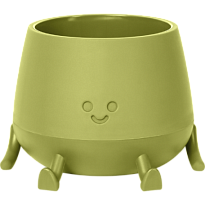 Кашпо Мистер Грин d11 h9см 0,6л пластик фисташковый