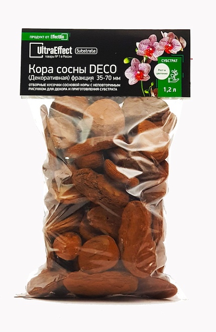 Кора сосны UltraEffect Deco 35-70мм 1,2л