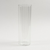 Ваза из акрила Даймонд d10*h29,5см прозрачный