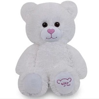 Мягкая игрушка KULT Медведь h50см белый  