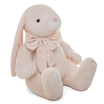 Мягкая игрушка кролик Банни h37см персиковый