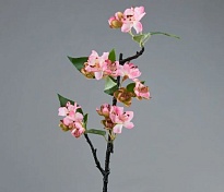 Дейция ветка искусственная h48см светло-розовый