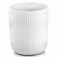 Кашпо Polnix Barcelona d13 h15см керамика белый