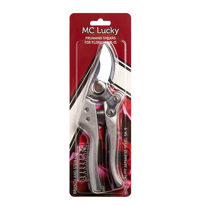 Секатор 21*6см японская сталь с хромированным покрытием  