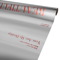 Пленка матовая 58см*10м металл Beautifu красный