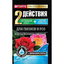 Bona Forte Удобрение для пионов и роз с аминокислотами 100г 