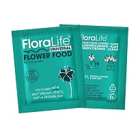 FloraLife Подкормка порошок д/срез. цветов Food Clear 300, 5г 