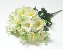 Нарцисс искусственный 12голов h50см светло-лимонный