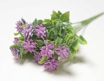 Зелень, букет искусственный шишки 5 веток h30см сиреневый