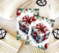 Открытка "Подарок!" 7*10см, 5шт