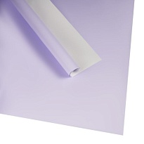 Пленка матовая 60*60см двухсторонняя Нужна и точка 20 листов бело- сиреневый