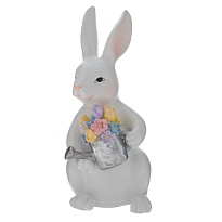 Декор Заяц 9*8 h18см полимер