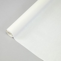 Бумага крафт белая 70см*9ярд белый