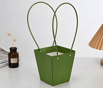 Пакет для цветов 9*13*15см травяной