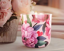 Свеча в стакане Bartek 150г аромат От всего сердца 