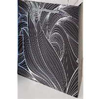 Пакет подарочный 26*32*12см Эдельвейс металл черный