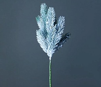 Ветка искусственная еловая заснеженная h38см 