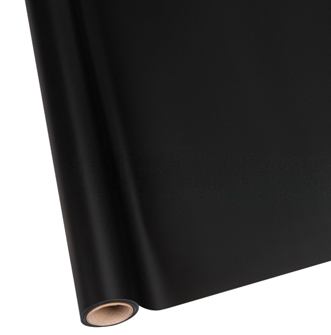 Пленка матовая 50см*10м 50мкр черный