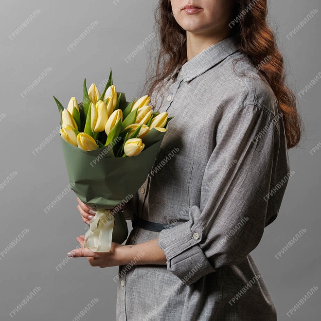 Букет из тюльпанов "Джайв"
