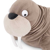 Мягкая игрушка Морж h50см коричневый