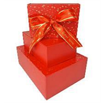 Коробка подарочная Best Love 21*14*7,5см красный 