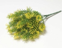 Зелень букет искусственный аспарагус h35см желтый