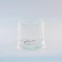 Ваза из стекла Трубка d10,7*h10см 0,75л