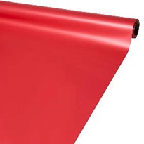 Пленка матовая 50см*10м The best красный