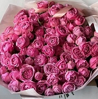 Роза кустовая Misty Bubbles дл.40 10шт