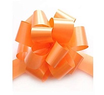 Бант шар 18мм однотонный оранжевый