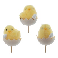 Вставка Цыпленок 5,5*4,5 h25см микс