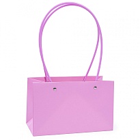 Пакет для цветов 10*13*22см сиреневый
