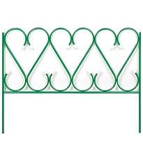 Забор декоративный Изящный 5секций 3,4м металл