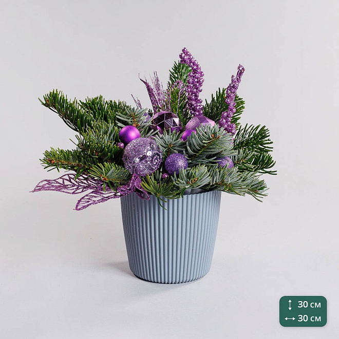 Композиция новогодняя "Вьюга"