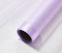 Пленка матовая 57см*6,4м Хрусталь сиреневый