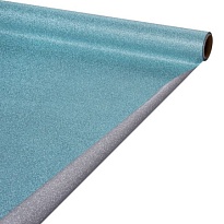 Пленка блестящая, 50см*5м, светло-голубой