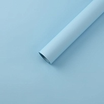 Пленка матовая 50см*10м 50мкр голубой небесный