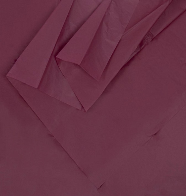 Тишью 50*66см 10л бордовый