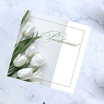 Открытка Расцветай! 9,5*9,5см 5шт