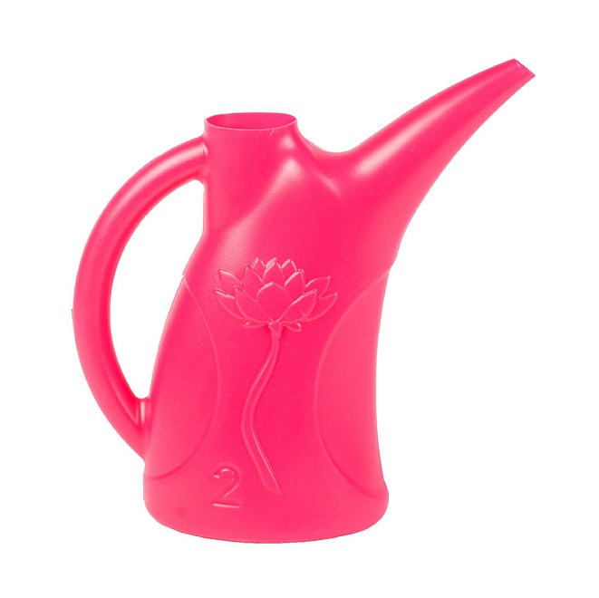 Лейка Listok Цветок 2л розовый 