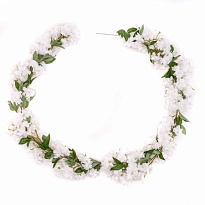 Лиана искусственная h200см белый