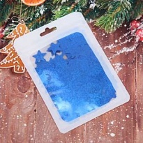 Конфетти Звездочки голограмма 15г голубой