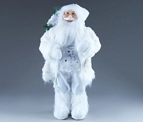 Санта Клаус с подарками 45см белый
