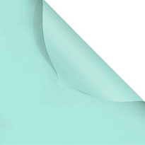 Пленка матовая 57*57см Монако 20 листов пастельно-мятный